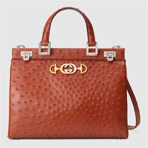 zumi gucci ostrich bag|gucci ostrich handbags.